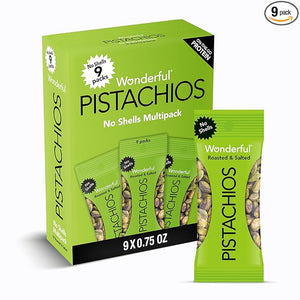 Wonderful Pistachios No Shell Multipack