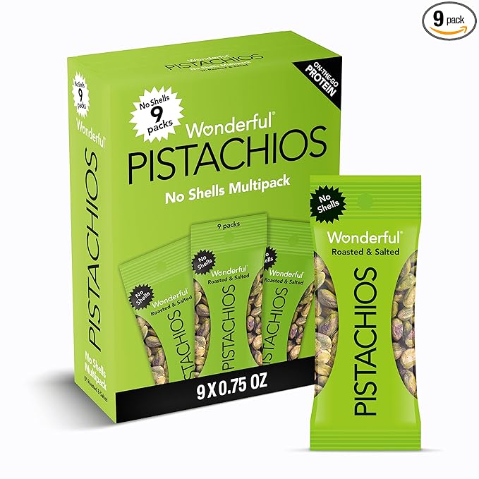 Wonderful Pistachios No Shell Multipack